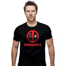 Load image into Gallery viewer, Daily_Deal_Shirts Fitted Shirts, Mens / Small / Black Weapon X Athletic
