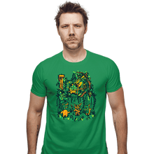Load image into Gallery viewer, Secret_Shirts Fitted Shirts, Mens / Small / Irish Green Korock
