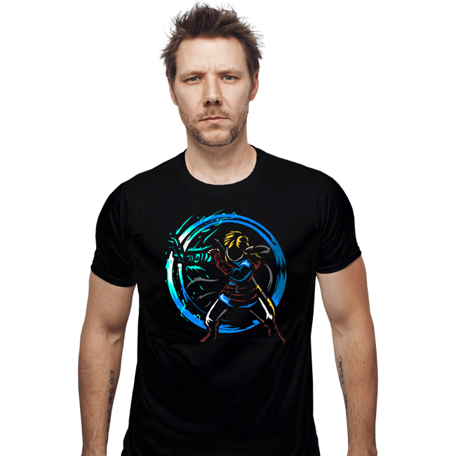 Daily_Deal_Shirts Fitted Shirts, Mens / Small / Black Kingom Hero