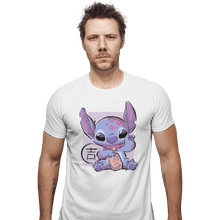 Load image into Gallery viewer, Shirts Fitted Shirts, Mens / Small / White Maneki Stitch
