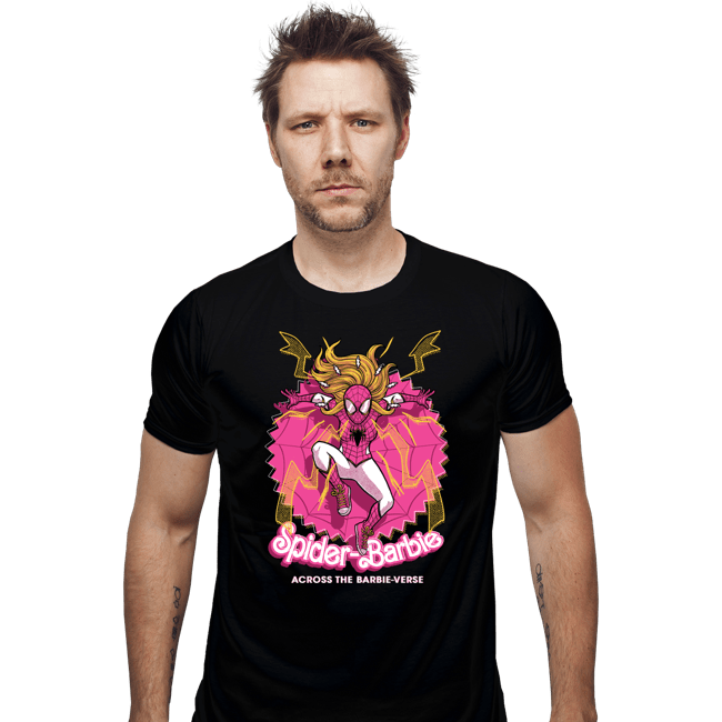 Daily_Deal_Shirts Fitted Shirts, Mens / Small / Black Spider Doll Verse