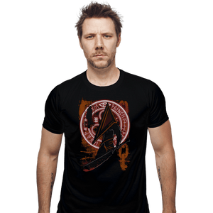 Secret_Shirts Fitted Shirts, Mens / Small / Black Silent Executioner
