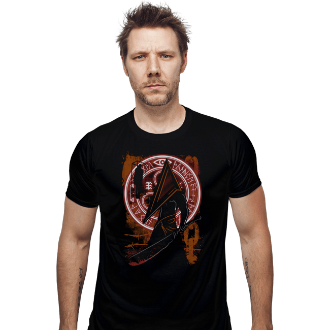 Secret_Shirts Fitted Shirts, Mens / Small / Black Silent Executioner