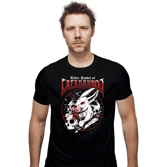 Secret_Shirts Fitted Shirts, Mens / Small / Black Killer Rabbit Metal