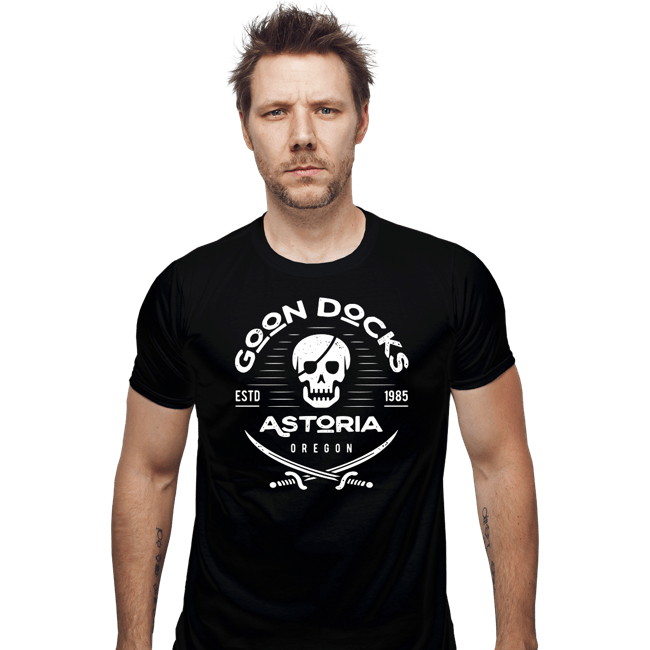 Shirts Fitted Shirts, Mens / Small / Black Goon Docks Emblem