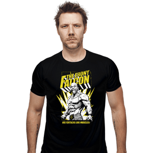 Secret_Shirts Fitted Shirts, Mens / Small / Black The Ebony Falcon