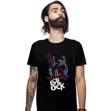 Load image into Gallery viewer, Shirts Fitted Shirts, Mens / Small / Black The Evil Ock
