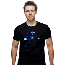 Load image into Gallery viewer, Shirts Fitted Shirts, Mens / Small / Black Sanic
