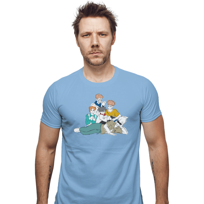 Shirts Fitted Shirts, Mens / Small / Powder Blue The Jujutsu Club