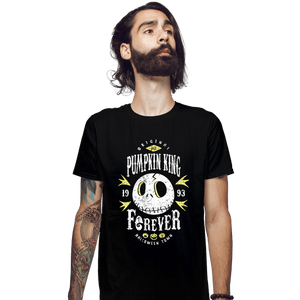 Shirts Fitted Shirts, Mens / Small / Black Pumpkin King Forever