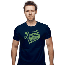 Load image into Gallery viewer, Shirts Fitted Shirts, Mens / Small / Navy Frank the Tank
