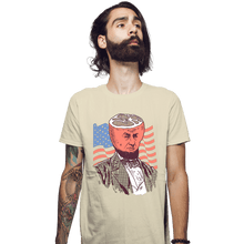 Load image into Gallery viewer, Shirts Fitted Shirts, Mens / Small / Sand AbraHAM Lincoln
