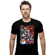 Load image into Gallery viewer, Secret_Shirts Fitted Shirts, Mens / Small / Black Morphin Pilgrim!
