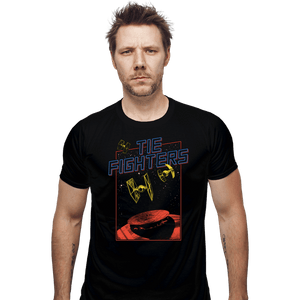 Secret_Shirts Fitted Shirts, Mens / Small / Black Tie Fighters