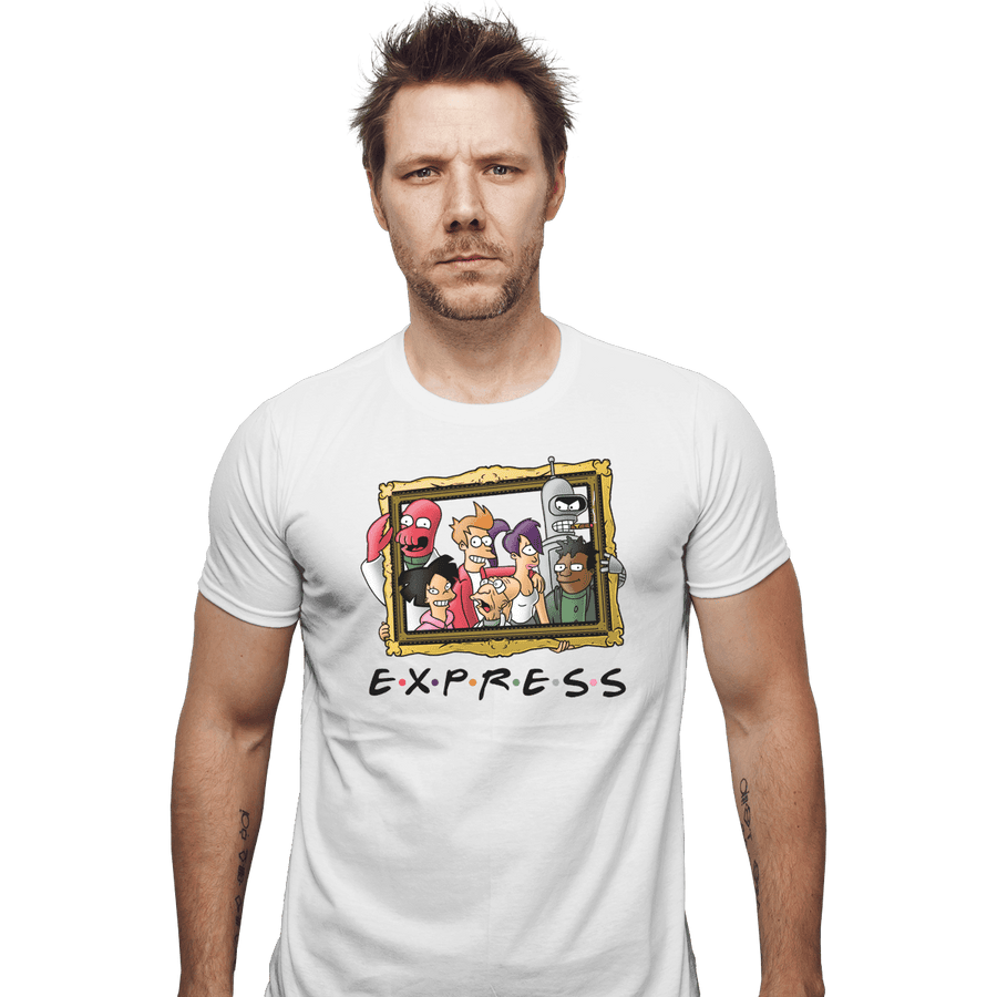 Shirts Fitted Shirts, Mens / Small / White Friends Express