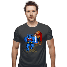 Load image into Gallery viewer, Secret_Shirts Fitted Shirts, Mens / Small / Charcoal Torn Between Two Beasts
