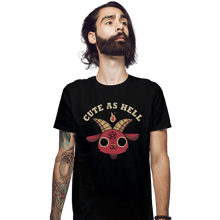 Load image into Gallery viewer, Secret_Shirts Fitted Shirts, Mens / Small / Black Cute As Heck

