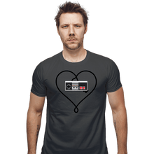 Load image into Gallery viewer, Shirts Fitted Shirts, Mens / Small / Charcoal Gaming Forever
