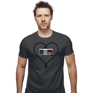 Shirts Fitted Shirts, Mens / Small / Charcoal Gaming Forever
