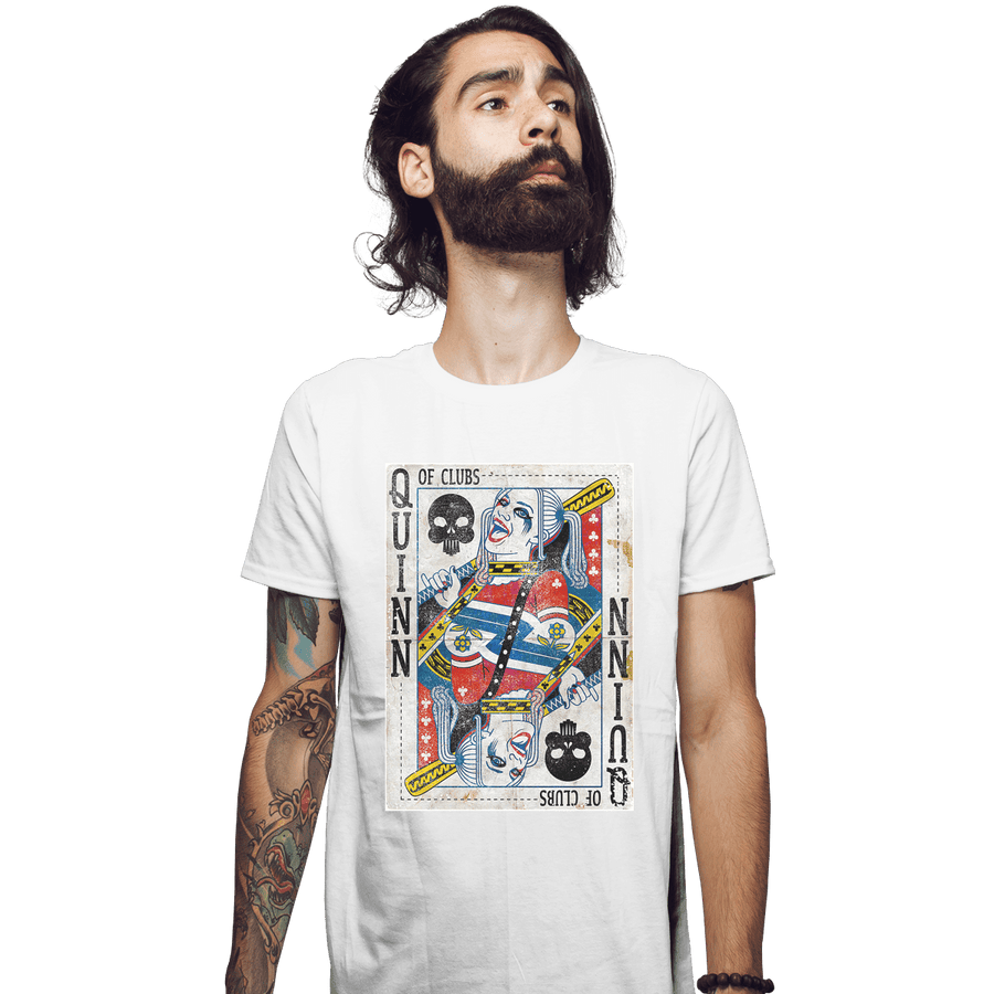 Shirts Fitted Shirts, Mens / Small / White Quinn of Clubs