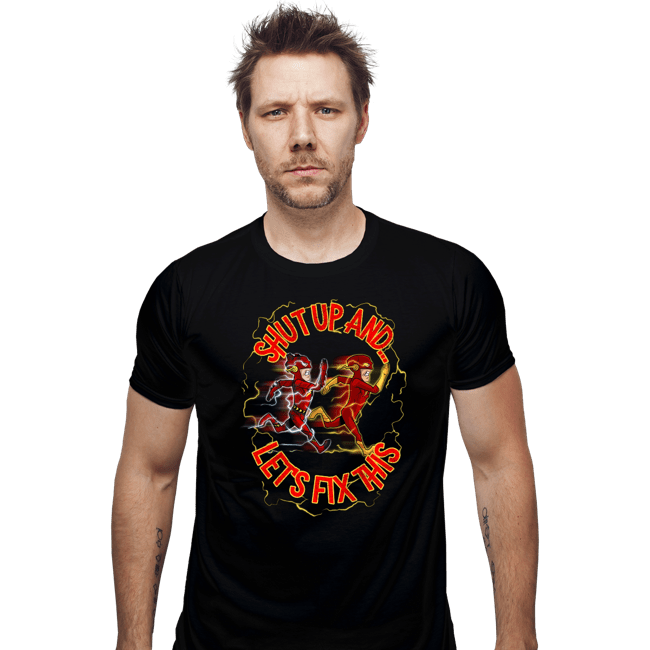 Secret_Shirts Fitted Shirts, Mens / Small / Black Let's Fix This