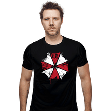 Load image into Gallery viewer, Secret_Shirts Fitted Shirts, Mens / Small / Black The Umbrella Corp
