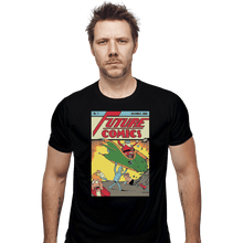 Load image into Gallery viewer, Shirts Fitted Shirts, Mens / Small / Black Future Comics

