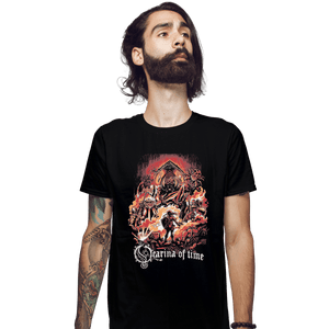 Shirts Fitted Shirts, Mens / Small / Black Legend Of Time