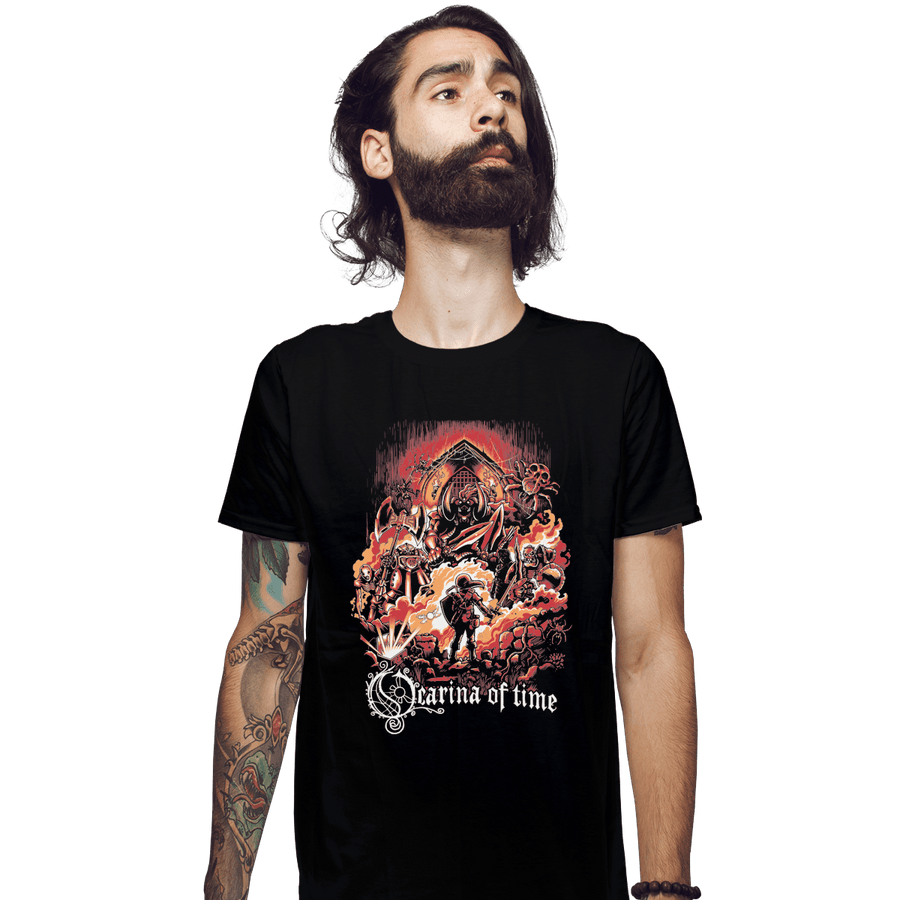 Shirts Fitted Shirts, Mens / Small / Black Legend Of Time