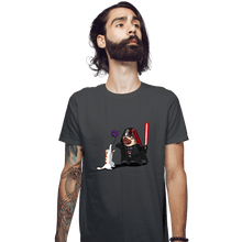 Load image into Gallery viewer, Secret_Shirts Fitted Shirts, Mens / Small / Charcoal Tales From The Bark Side
