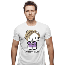 Load image into Gallery viewer, Shirts Fitted Shirts, Mens / Small / White Hello Karen
