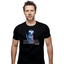Load image into Gallery viewer, Shirts Fitted Shirts, Mens / Small / Black Rusty Angel
