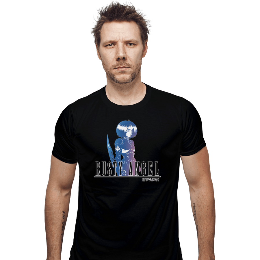 Shirts Fitted Shirts, Mens / Small / Black Rusty Angel