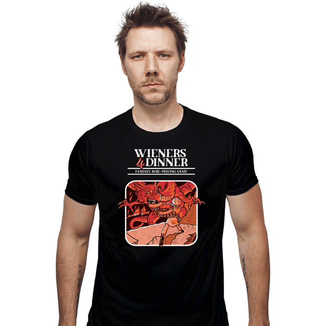 Secret_Shirts Fitted Shirts, Mens / Small / Black Wieners 4 Dinner