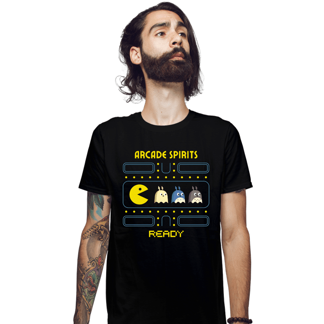 Shirts Fitted Shirts, Mens / Small / Black Natural Arcade Spirits
