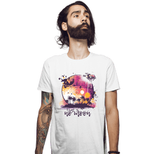 Load image into Gallery viewer, Shirts Fitted Shirts, Mens / Small / White Summer Side
