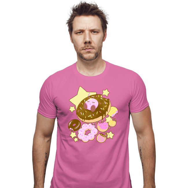Daily_Deal_Shirts Fitted Shirts, Mens / Small / Azalea Kirby Donuts