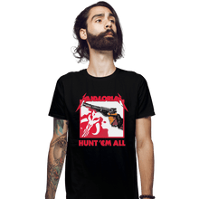 Load image into Gallery viewer, Shirts Fitted Shirts, Mens / Small / Black Hunt Em All
