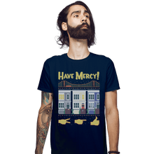 Load image into Gallery viewer, Shirts Fitted Shirts, Mens / Small / Navy Everywhere
