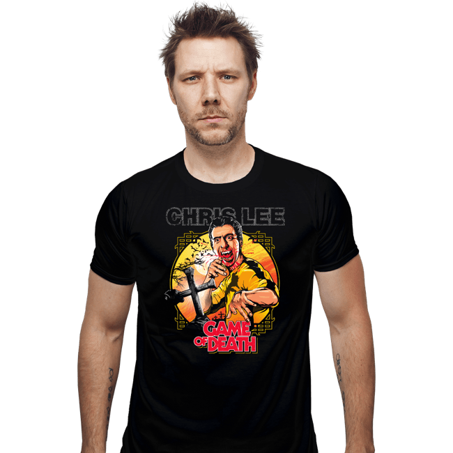 Daily_Deal_Shirts Fitted Shirts, Mens / Small / Black Game Of Death