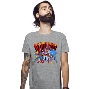 Secret_Shirts Fitted Shirts, Mens / Small / Sports Grey The 90s Superfriends