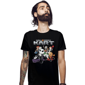 Shirts Fitted Shirts, Mens / Small / Black Halloween Kart