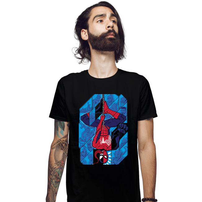 Daily_Deal_Shirts Fitted Shirts, Mens / Small / Black Peter Verse