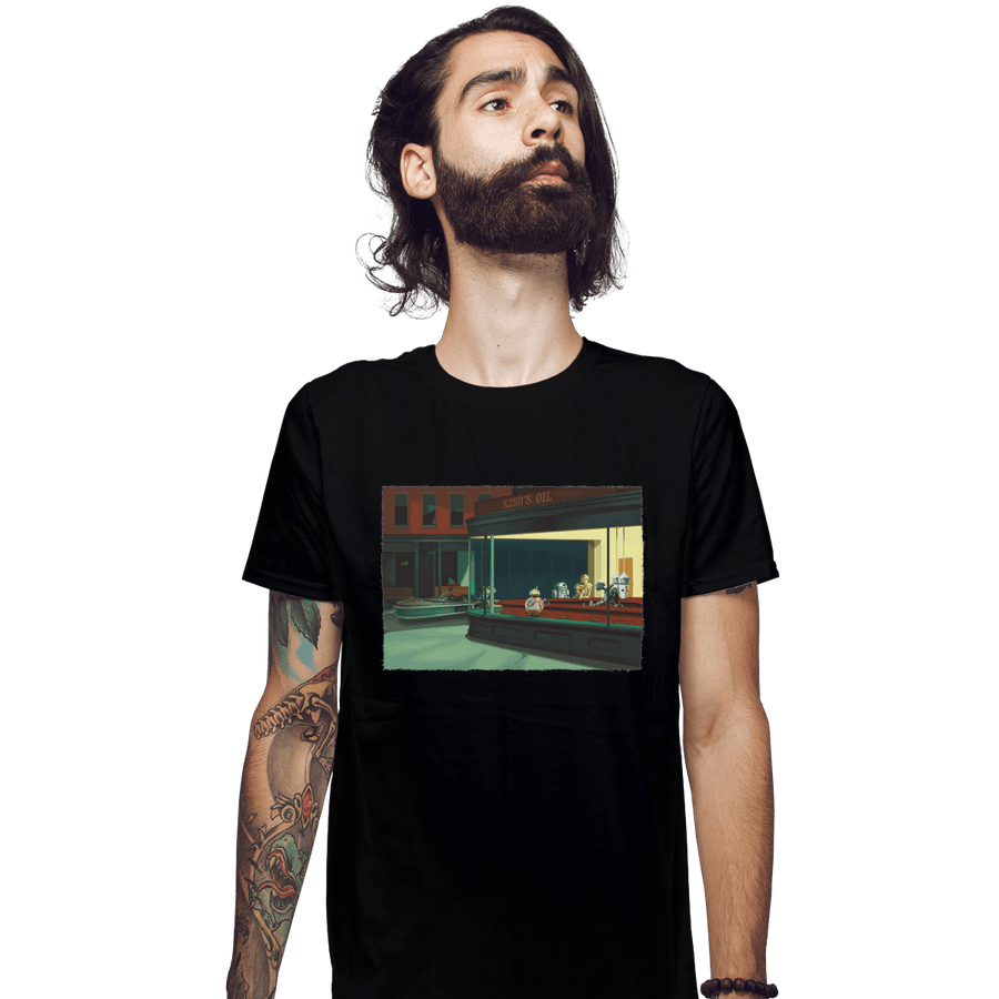 Shirts Fitted Shirts, Mens / Small / Black Nightdroids