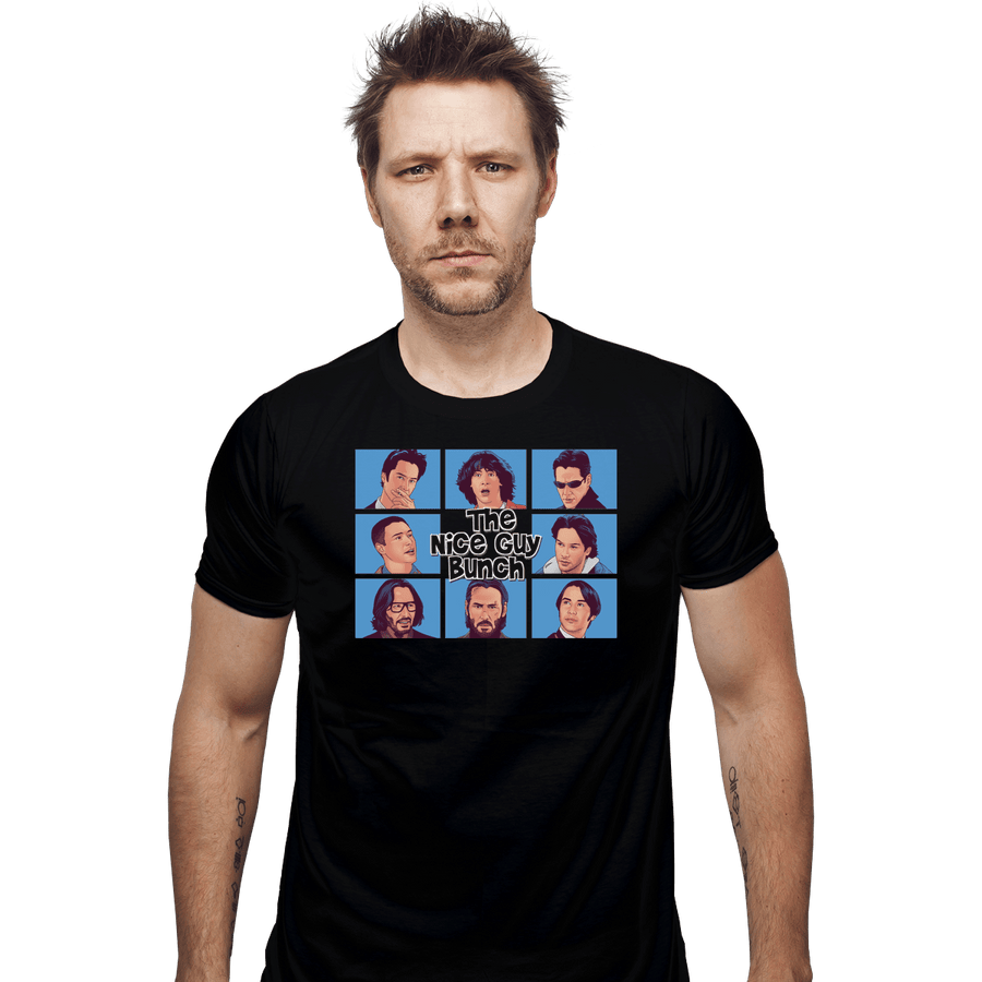 Shirts Fitted Shirts, Mens / Small / Black The Nice Guy Bunch