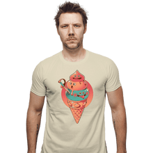 Load image into Gallery viewer, Daily_Deal_Shirts Fitted Shirts, Mens / Small / Sand Ice Quest
