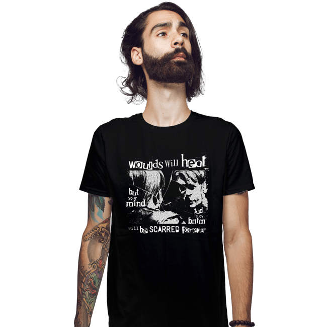 Secret_Shirts Fitted Shirts, Mens / Small / Black Wounds Will Heal