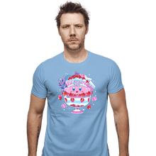 Load image into Gallery viewer, Shirts Fitted Shirts, Mens / Small / Powder Blue Pink Parfait
