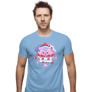Shirts Fitted Shirts, Mens / Small / Powder Blue Pink Parfait
