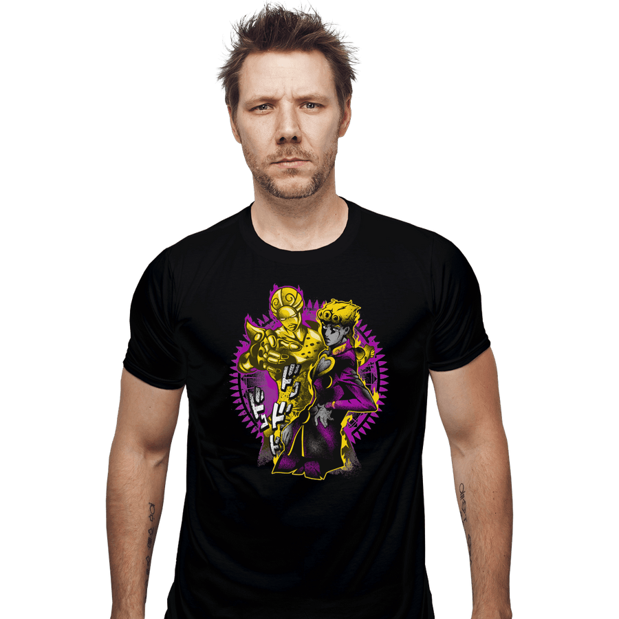 Shirts Fitted Shirts, Mens / Small / Black Attack Of Giorno